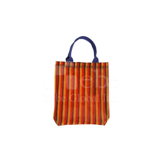 vertical striped eggplant and angelica bags for customization
