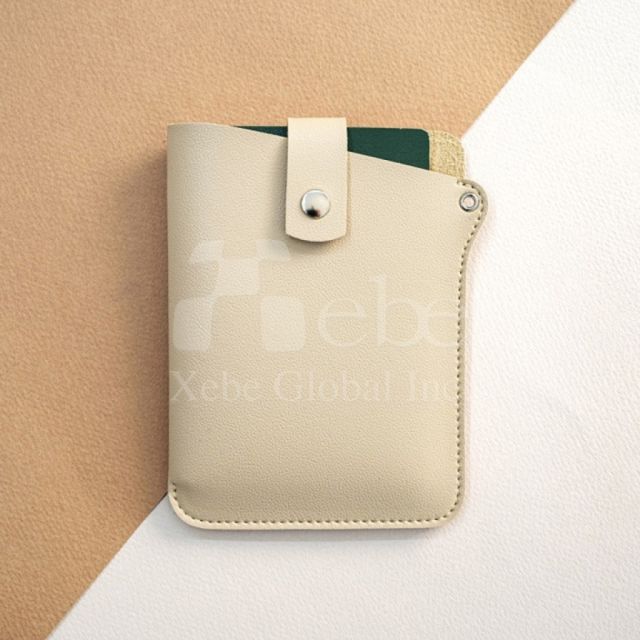 white buckle custom passport case