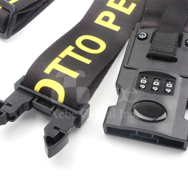 customized combination lock luggage straps