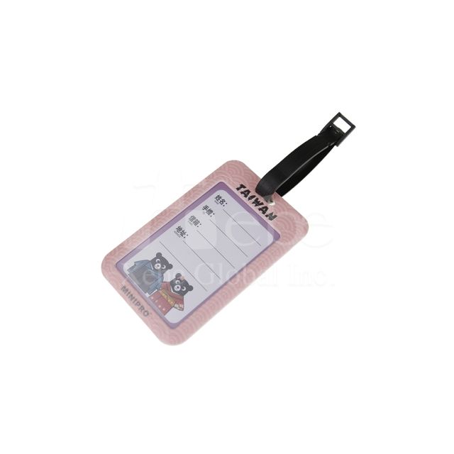 travel agency commemorative luggage tag