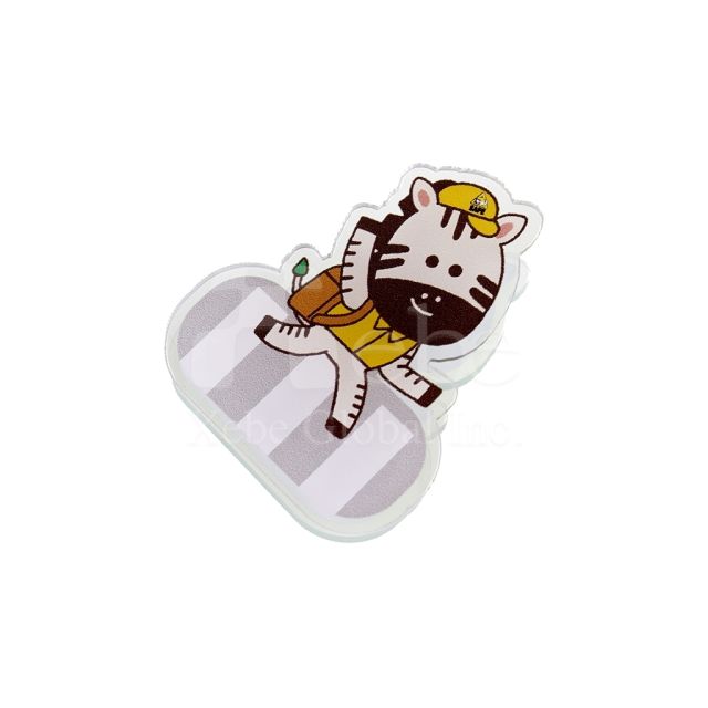 shaped acrylic magnetic clip