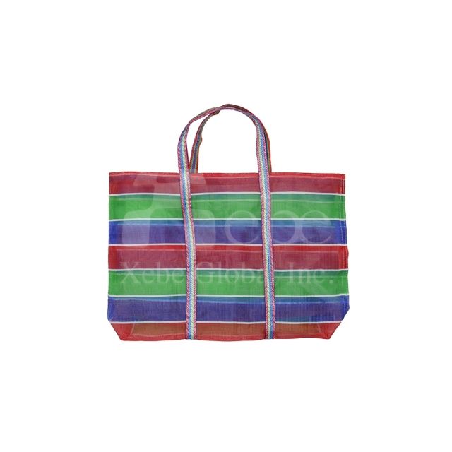 custom woven xiezhi bag retro tote