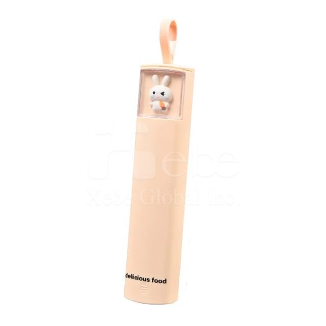 production of an eco friendly stainless steel cutleryset featuring a rabbit design