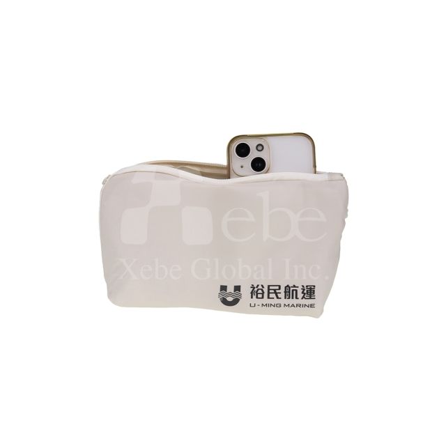 customized nylon makeup storage bag