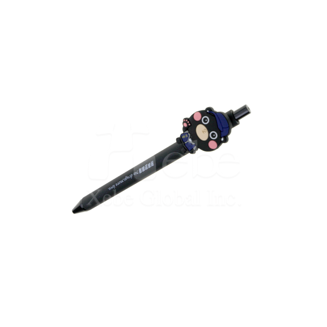 promotional pen with a character topper