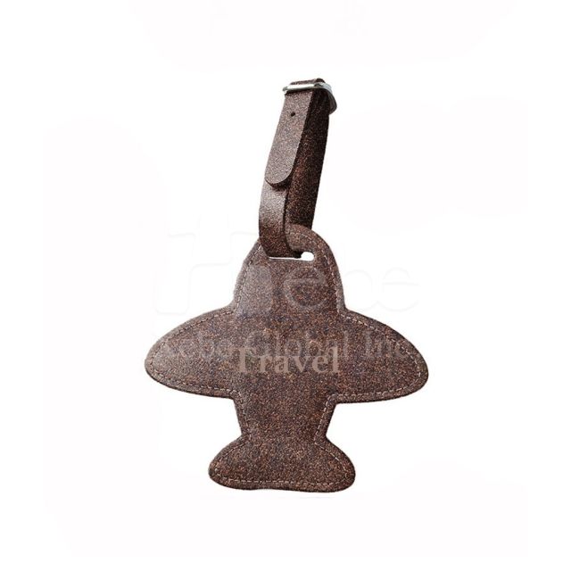 eco friendly cork luggage tag