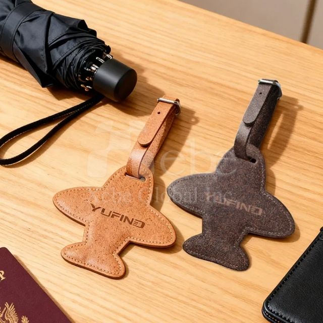 eco friendly cork luggage tag