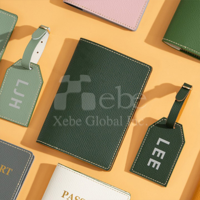 making a simple leather passport holder