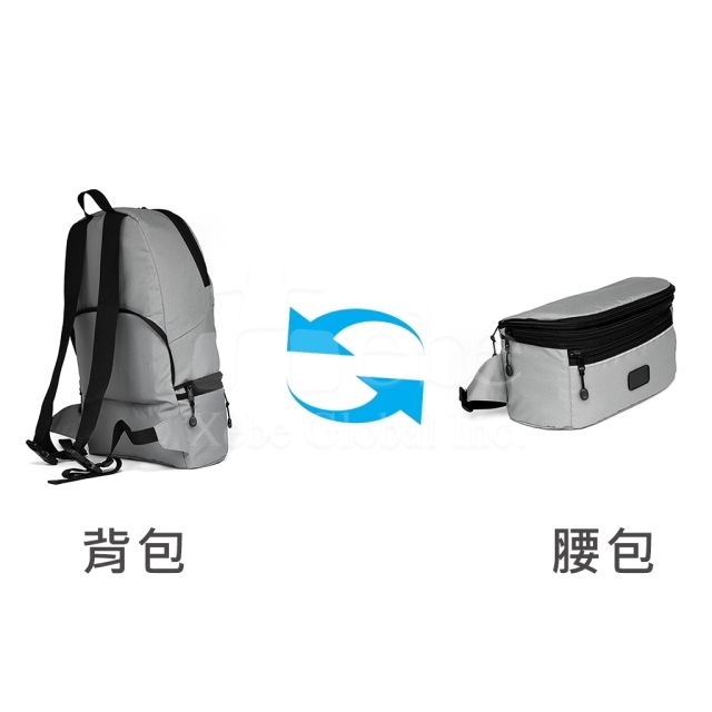 customizable foldable eco friendly outdoor backpack