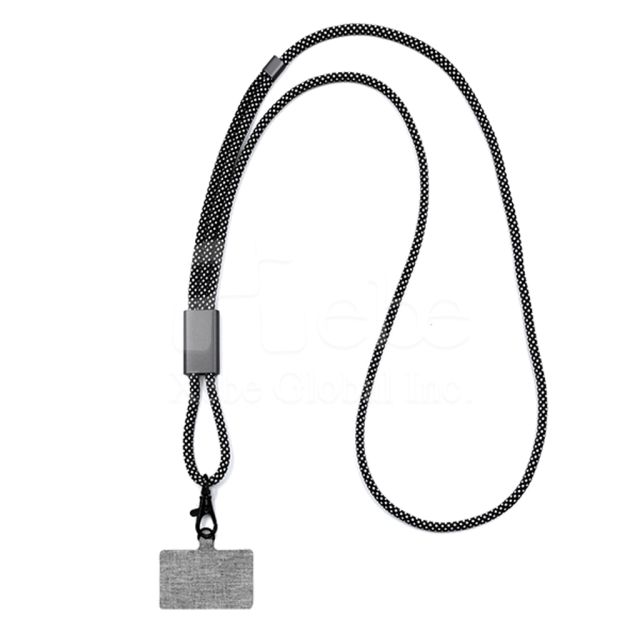 eco friendly rpet phone lanyard