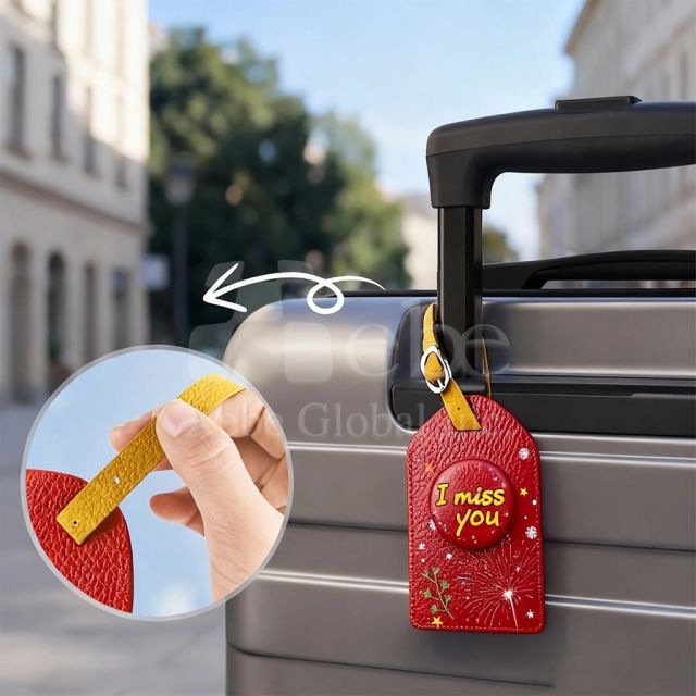 customizable bluetooth luggage tag tracker