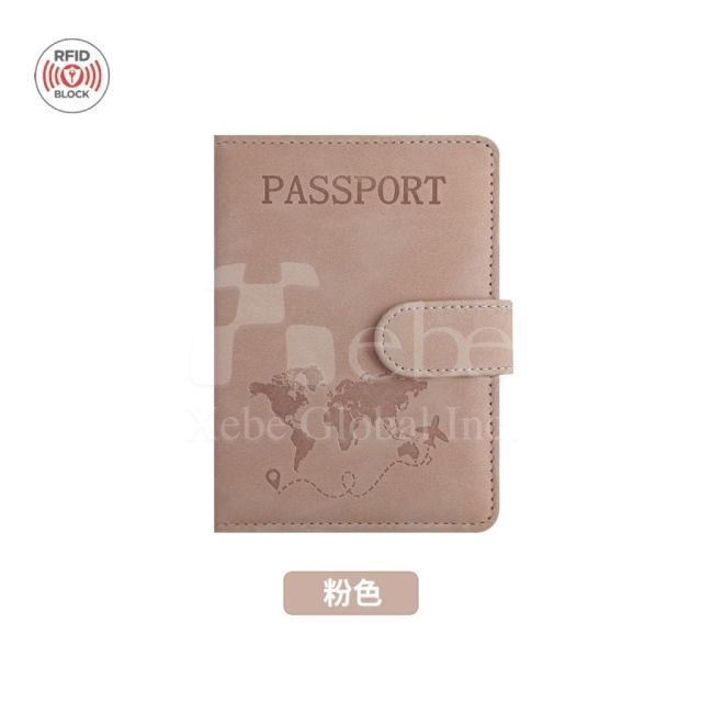 cherry blossom pink map passport cover making