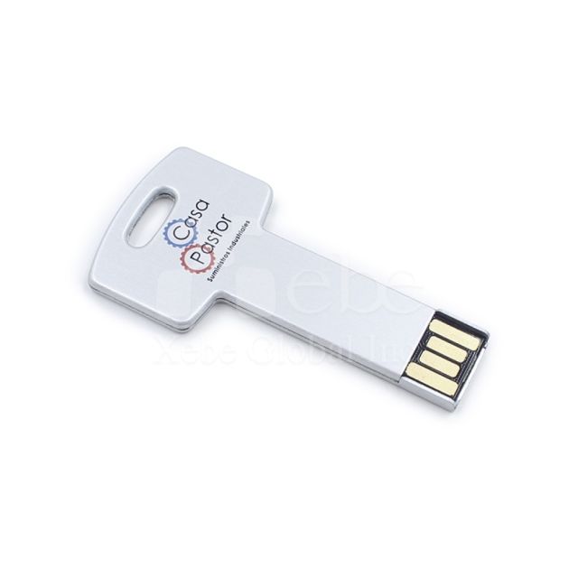 metal key shaped usb drive