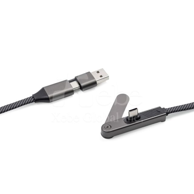 customizable multifunctional stand with fast charging cable