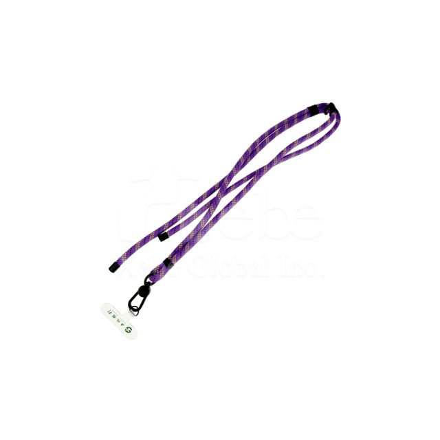 custom woven phone lanyard