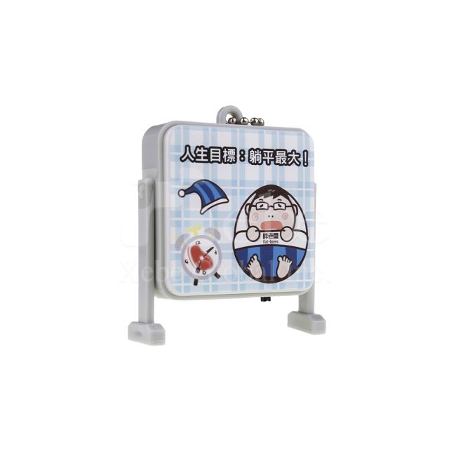 customizable mini light up keychain