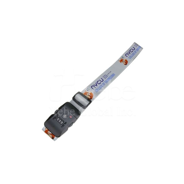 custom logo fox luggage strap