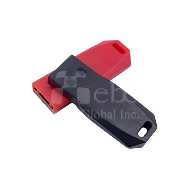 minimalist red USB flash drive for gifts