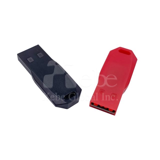 minimalist red USB flash drive for gifts