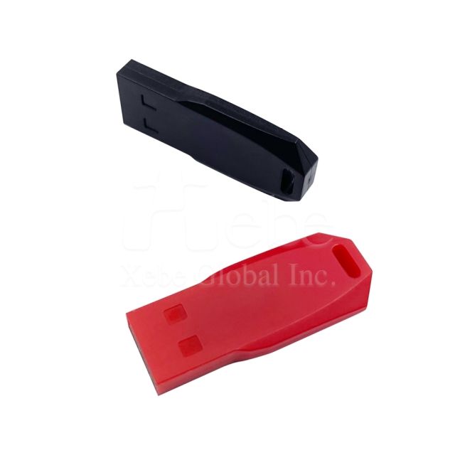 minimalist red USB flash drive for gifts