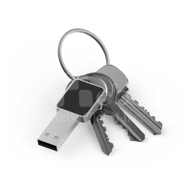 classic USB flash drive keychain